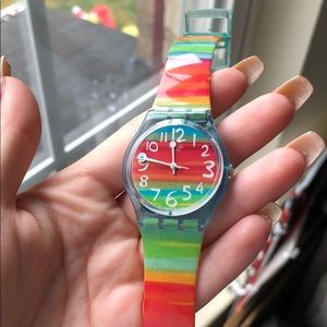 Swatch Colorband Watch